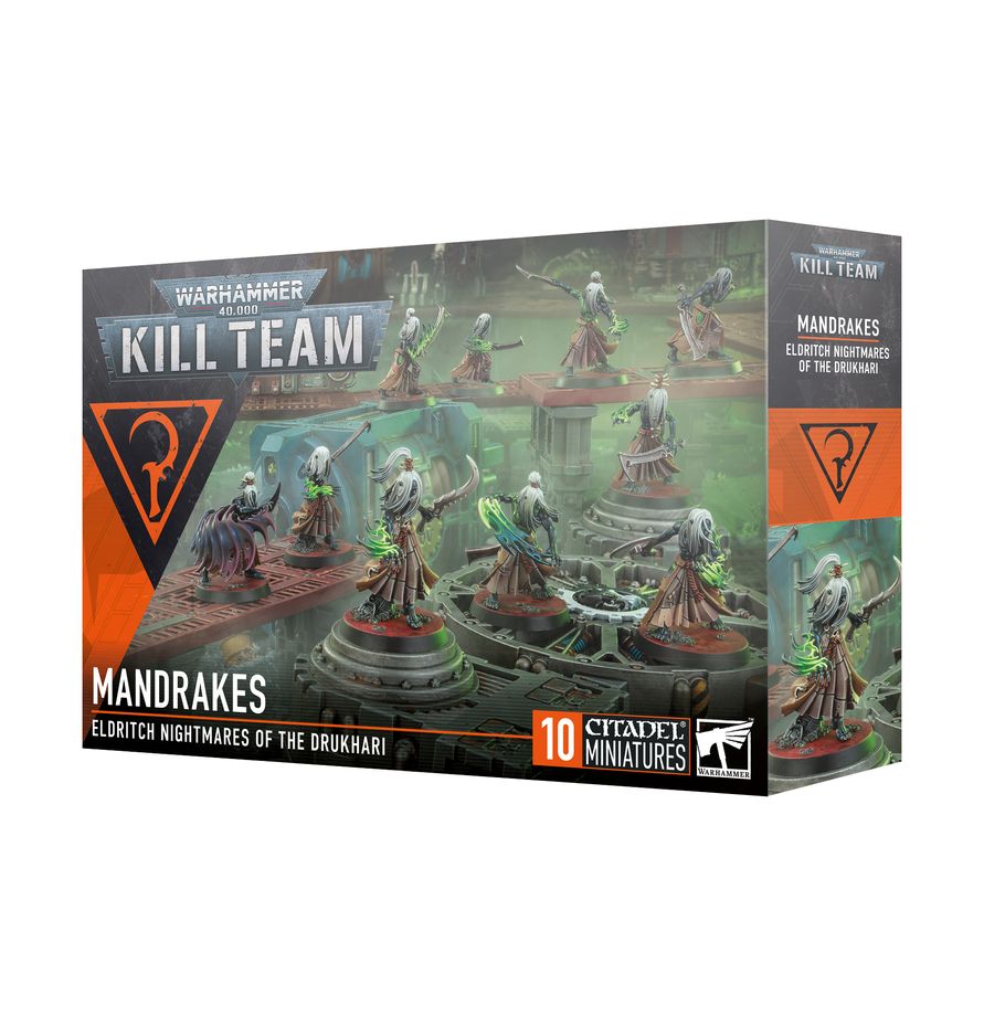 Warhammer 40k: Kill Team - Mandraks Kultisten-Soldaten, Mandrakes, Warhammer, Kampfbegleiter, Miniaturen