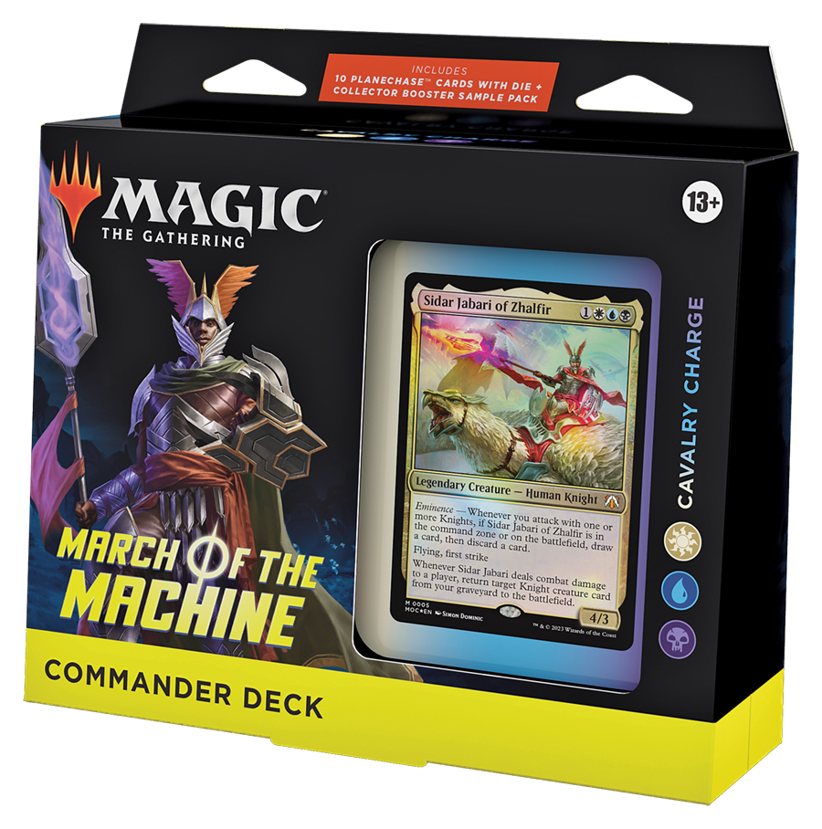 Magic CCG: March of the Machine Commander Deck Cavalry Charge Magic CCG: March of the Machine Commander Deck Cavalry Charge