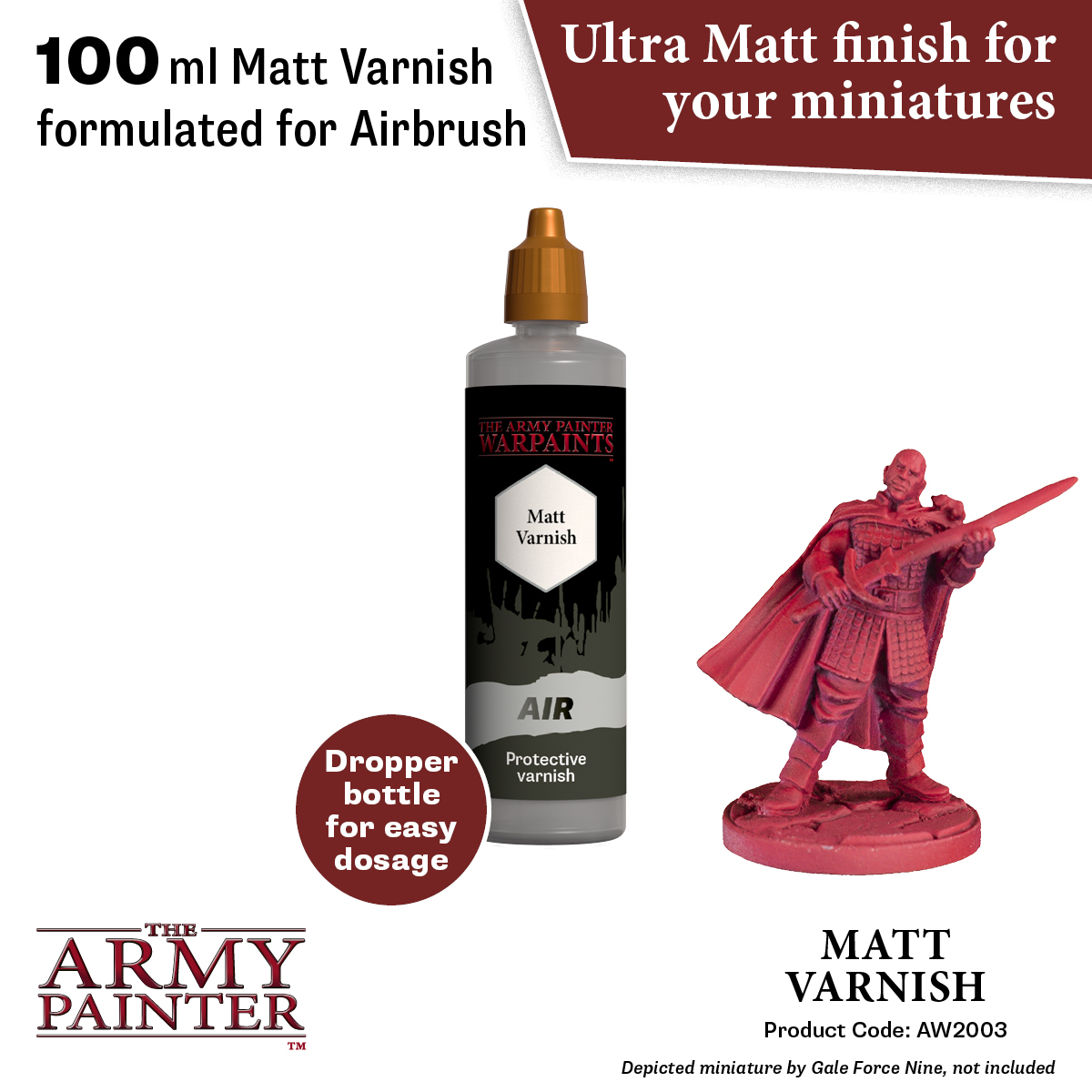 Army Painter: Air - Matt Varnish 100ml