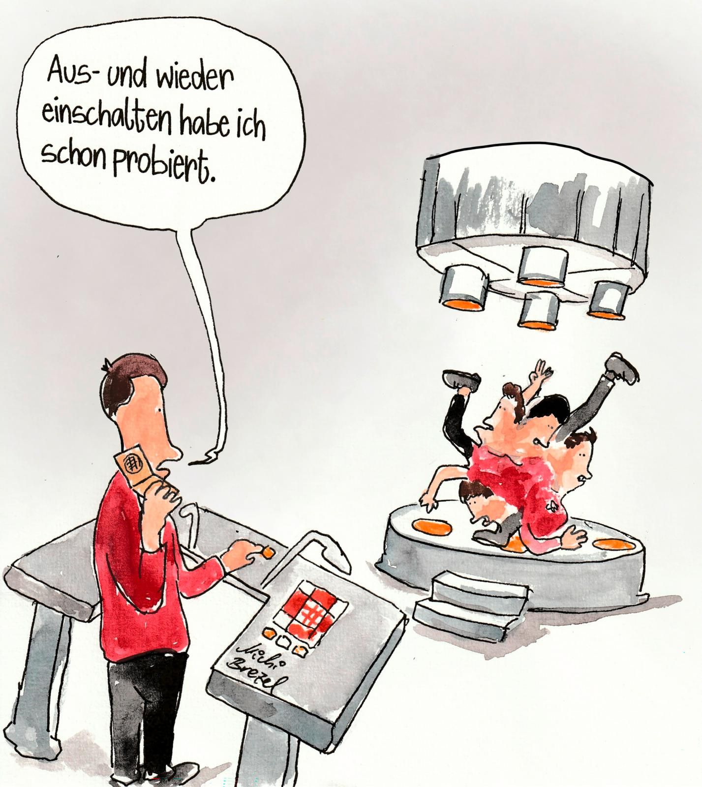 Lebe lang und lache! - Trekkie-Cartoons für alle Lebensformen stuhl, lampe, panel, personen, karikatur