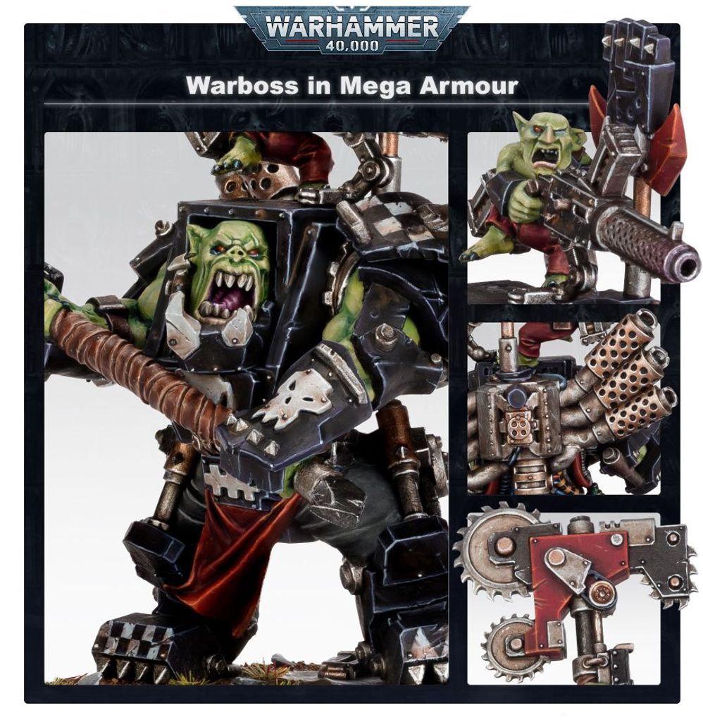 Warhammer 40K: Orks - Waaaghboss in Megarüstung