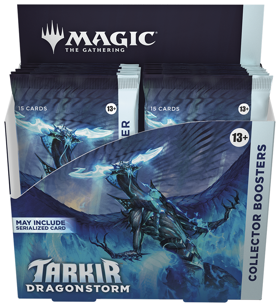Magic CCG: Tarkir - Dragonstorm Collector Booster Display