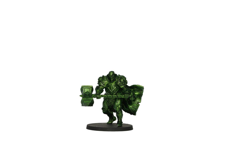 Vallejo TM: Shade - Amber Green miniatur, figur, orc, hammer, grün
