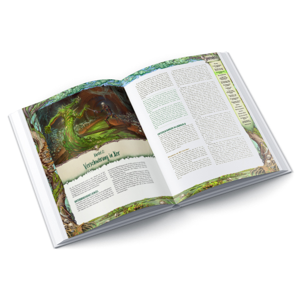 Buch, Magazin, Spielebuch, Illustrationen, Zweispaltig