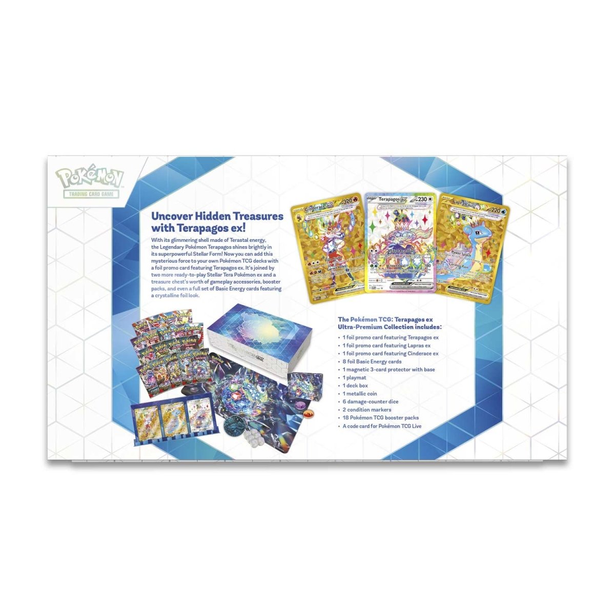 Pokémon CCG: Terapagos ex Ultra-Premium-Collection