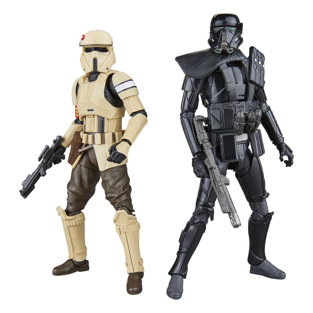 Star Wars AF: Black Series Shoretrooper & Death Trooper 2er Set 15cm Spielzeug, Rüstung