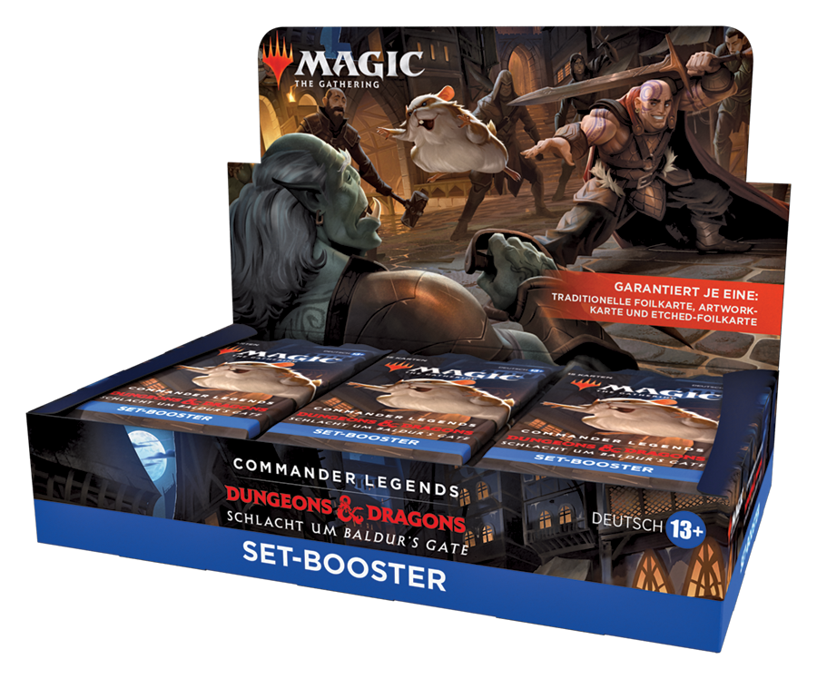 Magic CCG dt.: Commander Legends 2 - Baldurs Gate Set-Booster Display Magic CCG dt.: Commander Legends 2 - Baldurs Gate Set-Booster Display