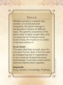 Dune RPG: Asset Cards - Agent