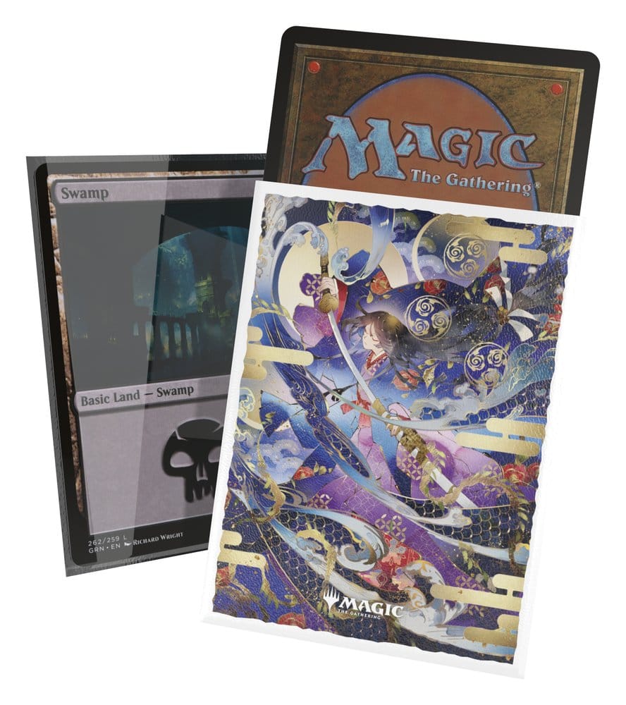 Ultimate Guard: Kartenhüllen Art Sleeves Standard - Strixhaven Force of Will Japanese (100) Magic set, Trading card, Swamp, Fantasy art, Parchment sleeve