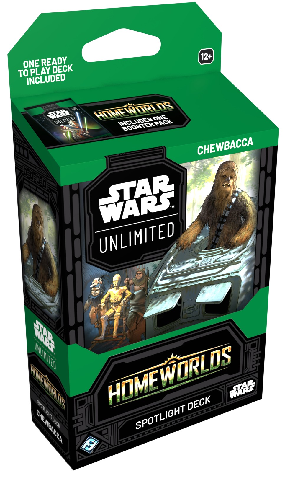 Star Wars, Home Worlds, Spotlight Deck, Chewbacca, Deck box