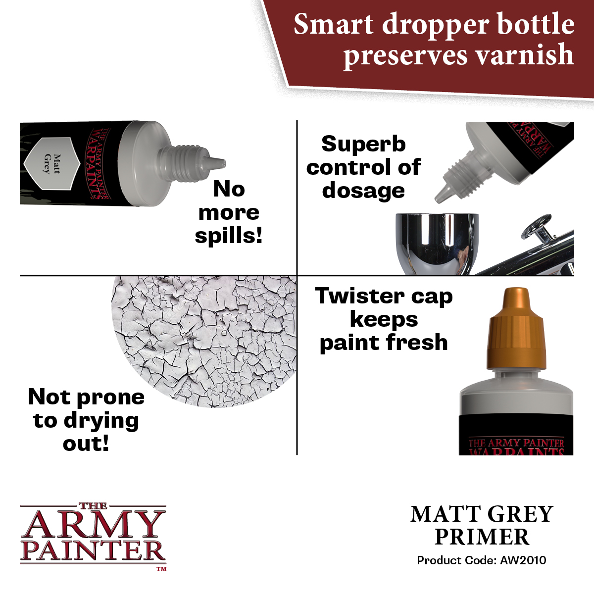 Army Painter: Air - Grey Primer 100ml