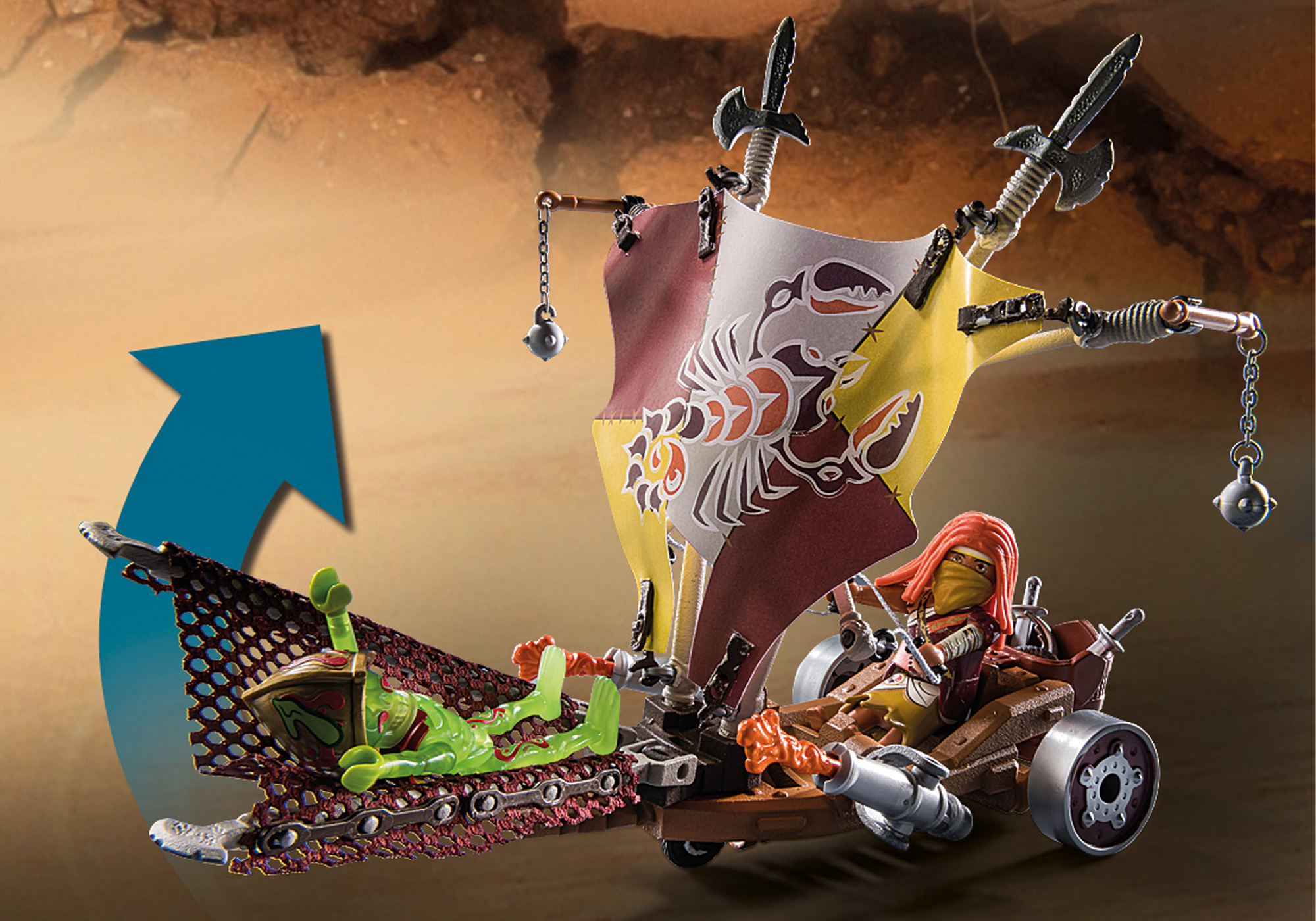 Playmobil: Novelmore - Sal'ahari Sands Dünensurfer