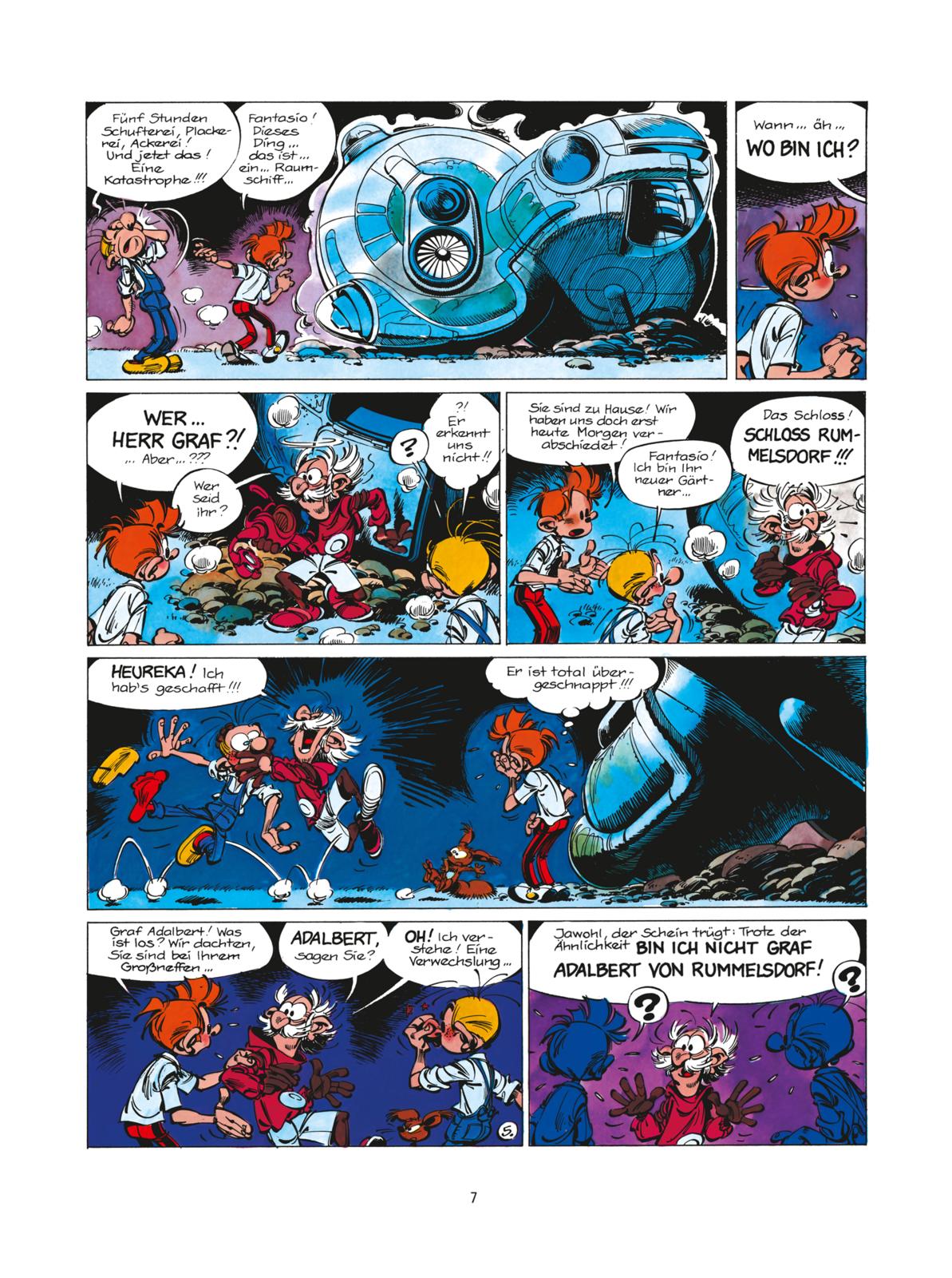 Spirou & Fantasio Bd.34: Die Ruck-Zuck-Zeitmaschine (Neuausgabe)