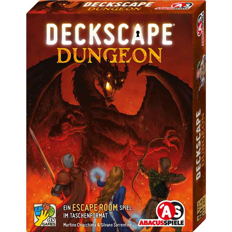 Deckscape - Dungeon Brettspiel, Deckscape, Dungeon, Escape Room, Abacusspiele