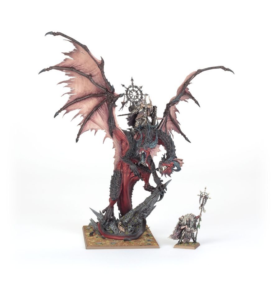 Drachenfigur, Meisterwerk, Wächterfigur, Flügeldrache, Baseplatte