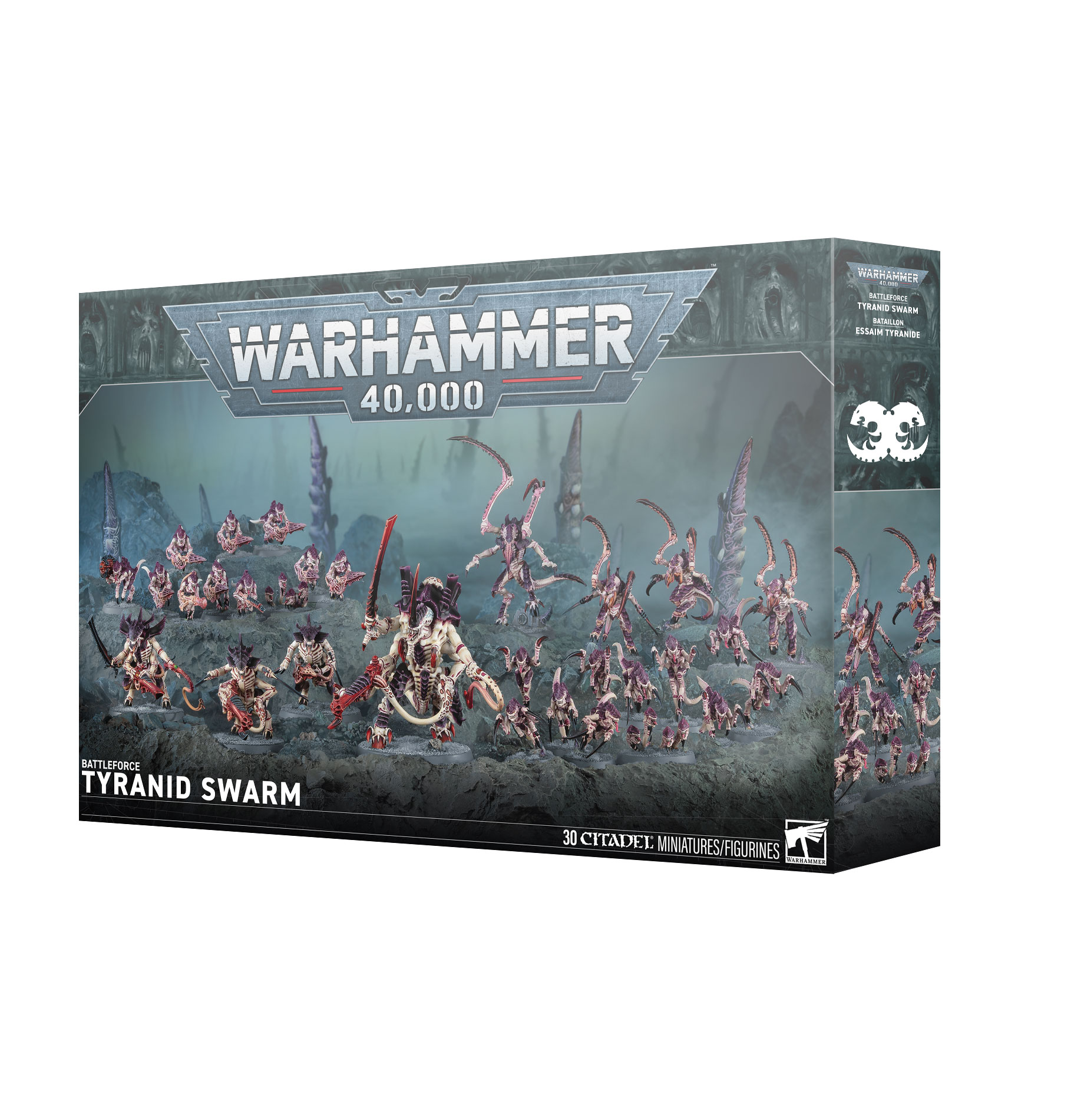 Tyranidenschwarm, Warhammer 40,000, Kampffiguren, Miniaturen, Battlescape
