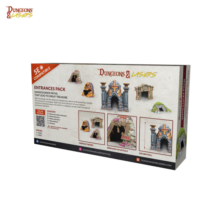 Dungeons & Lasers: Entrances Pack Dungeons & Lasers: Entrances Pack