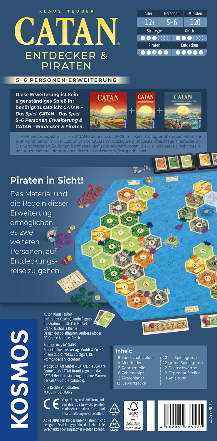 Catan: Entdecker & Piraten 5/6 2025 Catan: Entdecker & Piraten 5/6 2025