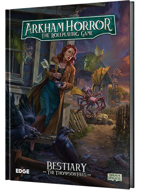 Arkham Horror, Themenbrettspiel, Rollenspiel, Bestiary 2, Dunkle Fantasie