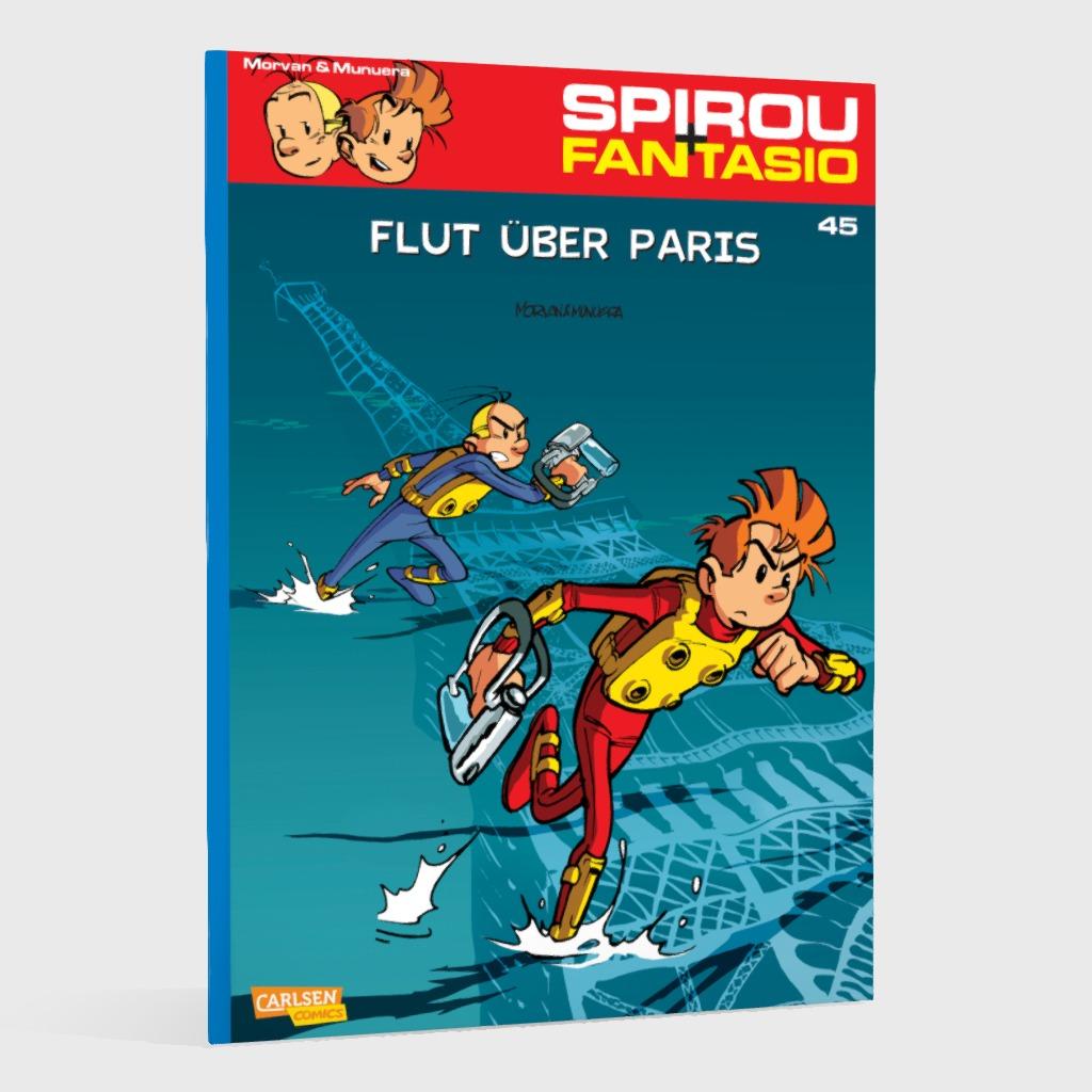 Spirou & Fantasio Bd.45: Flut über Paris