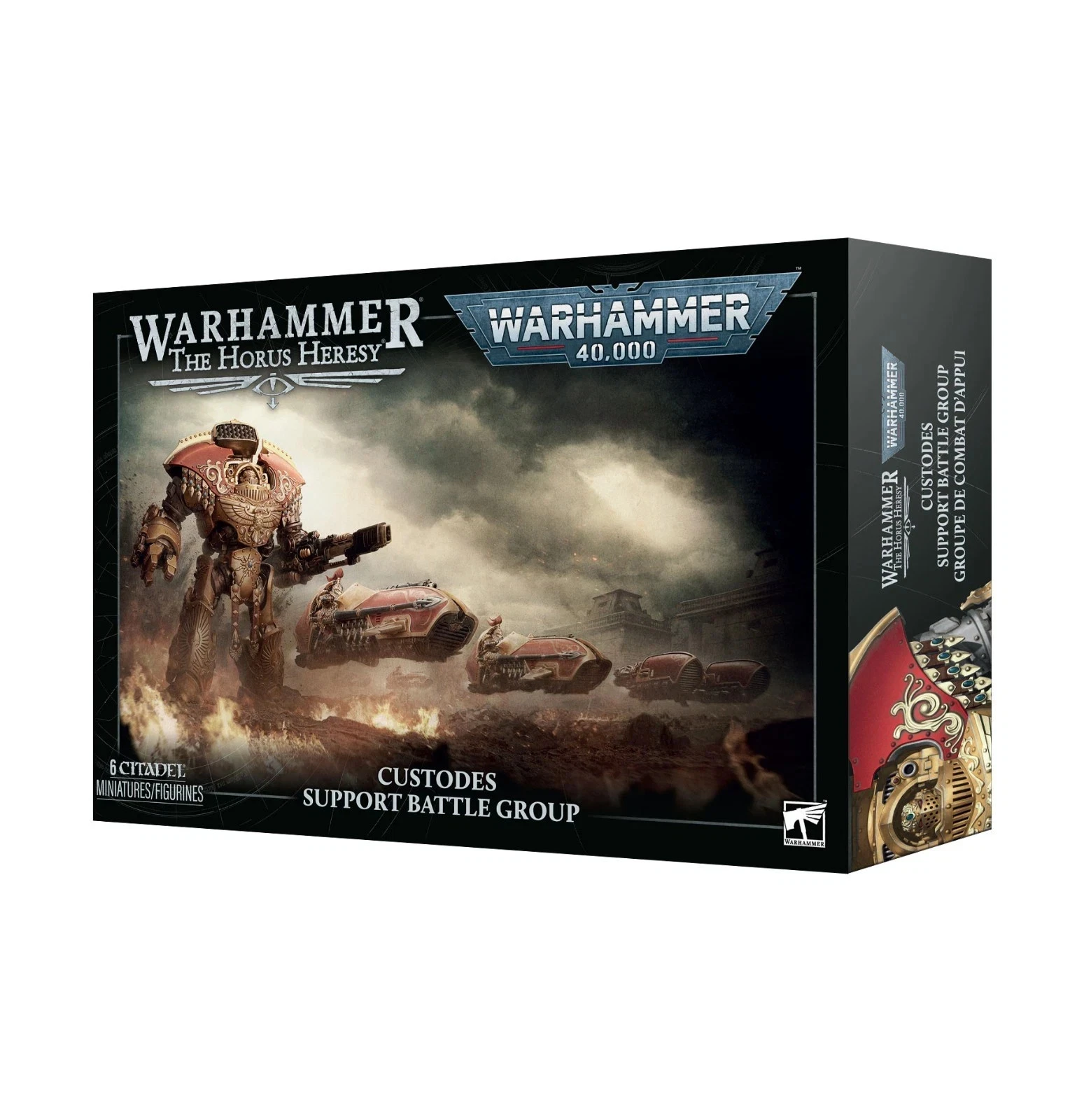 Horus Heresy: Legio Custodes - Support Battle Group Warhammer, 40,000, Custodes, Kampfanzug, Miniaturen