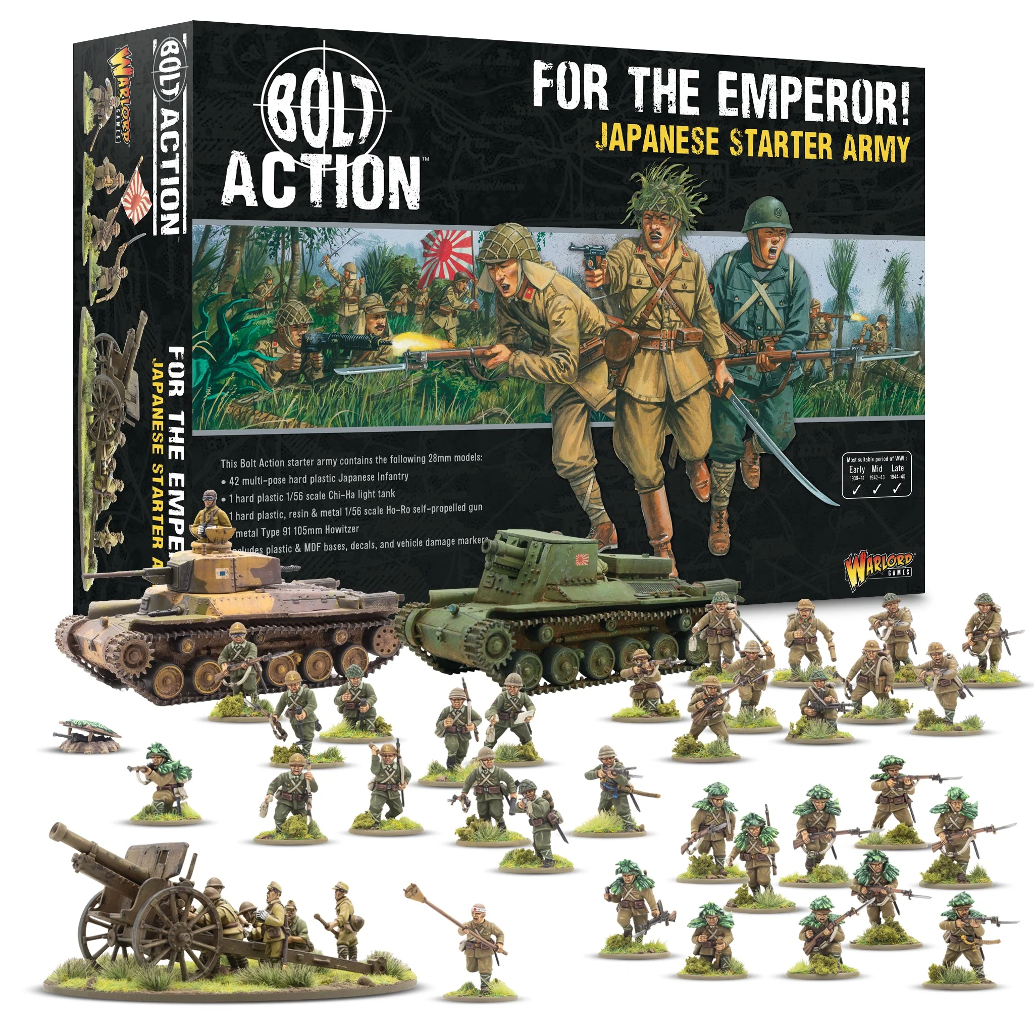 Bolt Action: Japanese - For the Emperor (Starter)