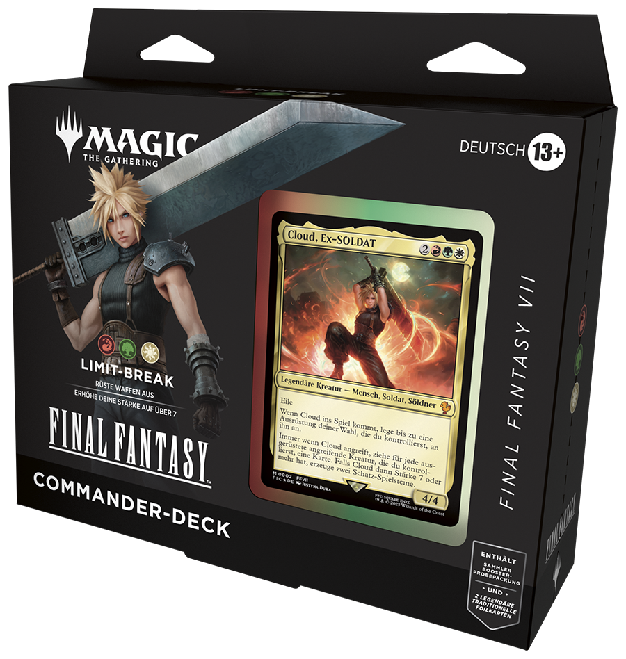 Magic CCG dt.: Final Fantasy Commander Deck "Limit-Break"