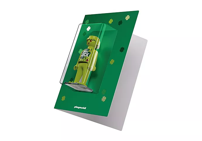 Playmobil: Grußkarte - Viel Glück Playmobil: Grußkarte - Viel Glück