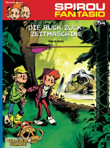 Spirou & Fantasio Bd.34: Die Ruck-Zuck-Zeitmaschine (Neuausgabe) Spirou & Fantasio Bd.34: Die Ruck-Zuck-Zeitmaschine (Neuausgabe)