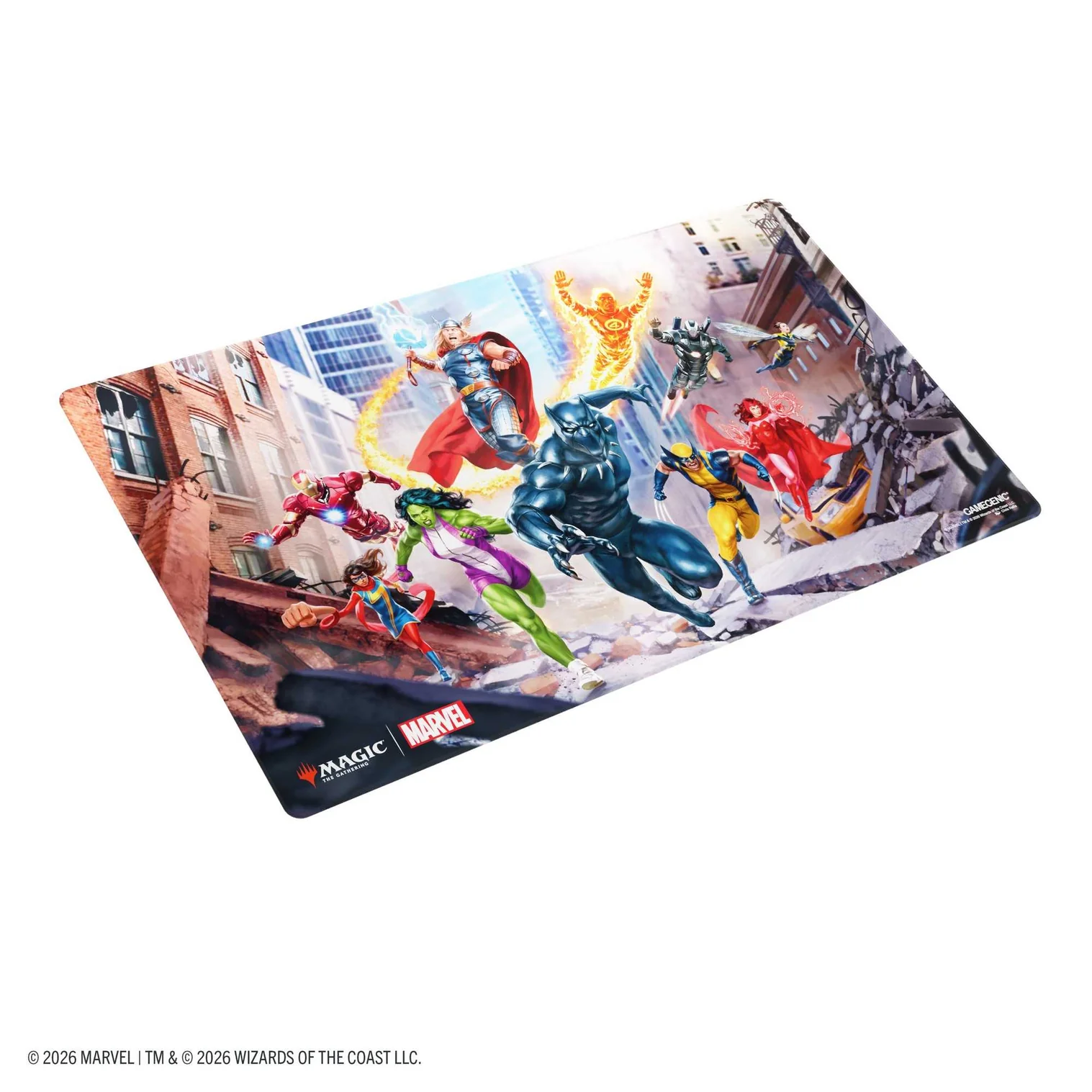 Spielmatte, Magneto, Superhelden, Comic-Theme, Marvel