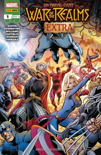 Comics, War of Realms, Marvel, Cover art, Superheldenkampf