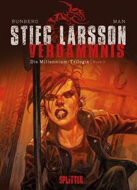 Comic, Graphic Novel, Rot, Frau, Schwert
