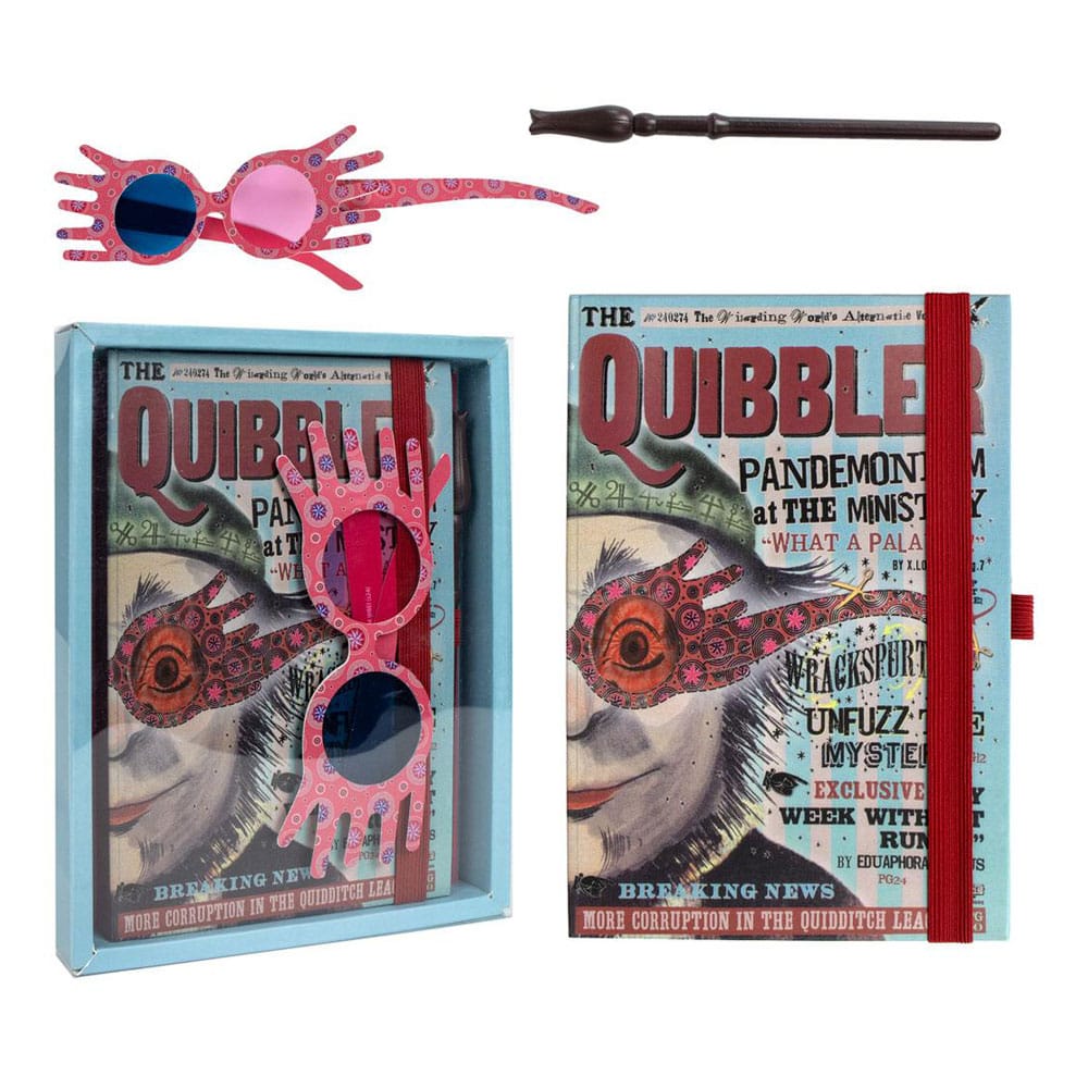 Harry Potter: Schreibset Luna Lovegood (Notizbuch/Stift/Brille) Harry Potter: Schreibset Luna Lovegood (Notizbuch/Stift/Brille)