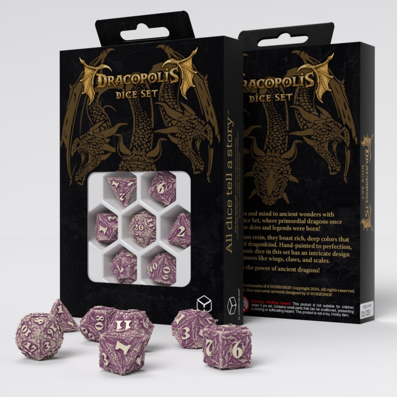 Diceset Dracopolis - "The Yucatan Featherwing" Diceset Dracopolis - "The Yucatan Featherwing"