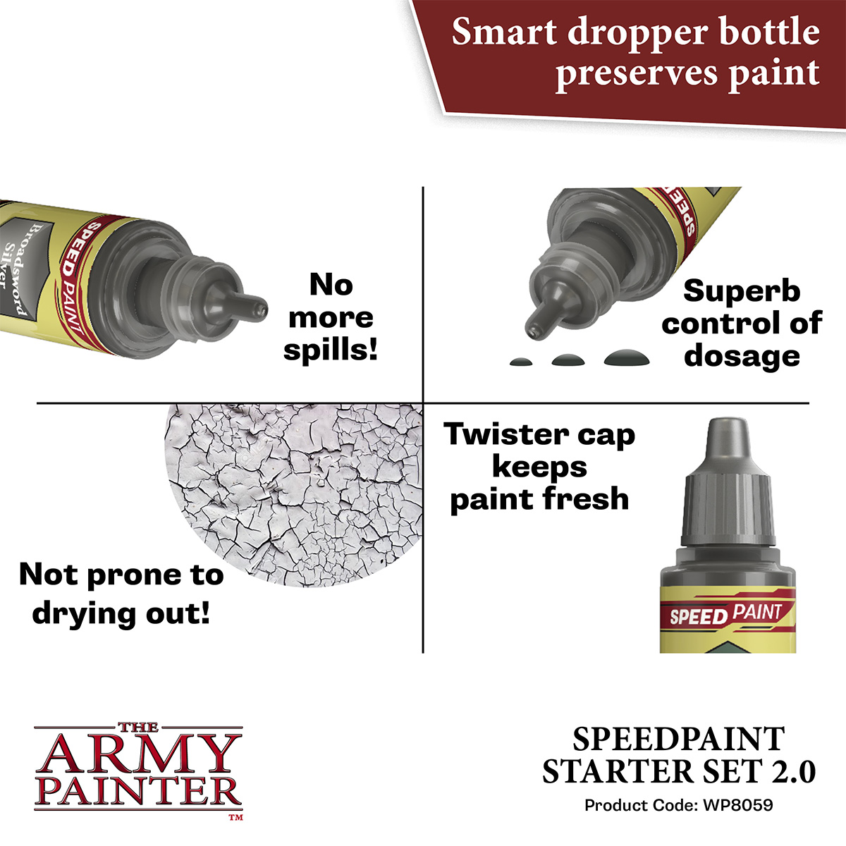 Army Painter: Speedpaint Starter Set 2.0 Army Painter: Speedpaint Starter Set 2.0