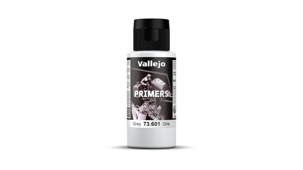 Primer, Modellfarbe, Grau, Flasche, Vallejo Primer 73.601