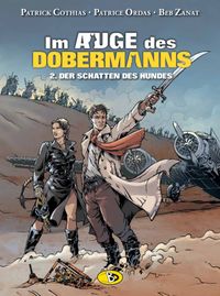 Comic, Western, Abenteuer, Wandernder Held, Wüstenstaub