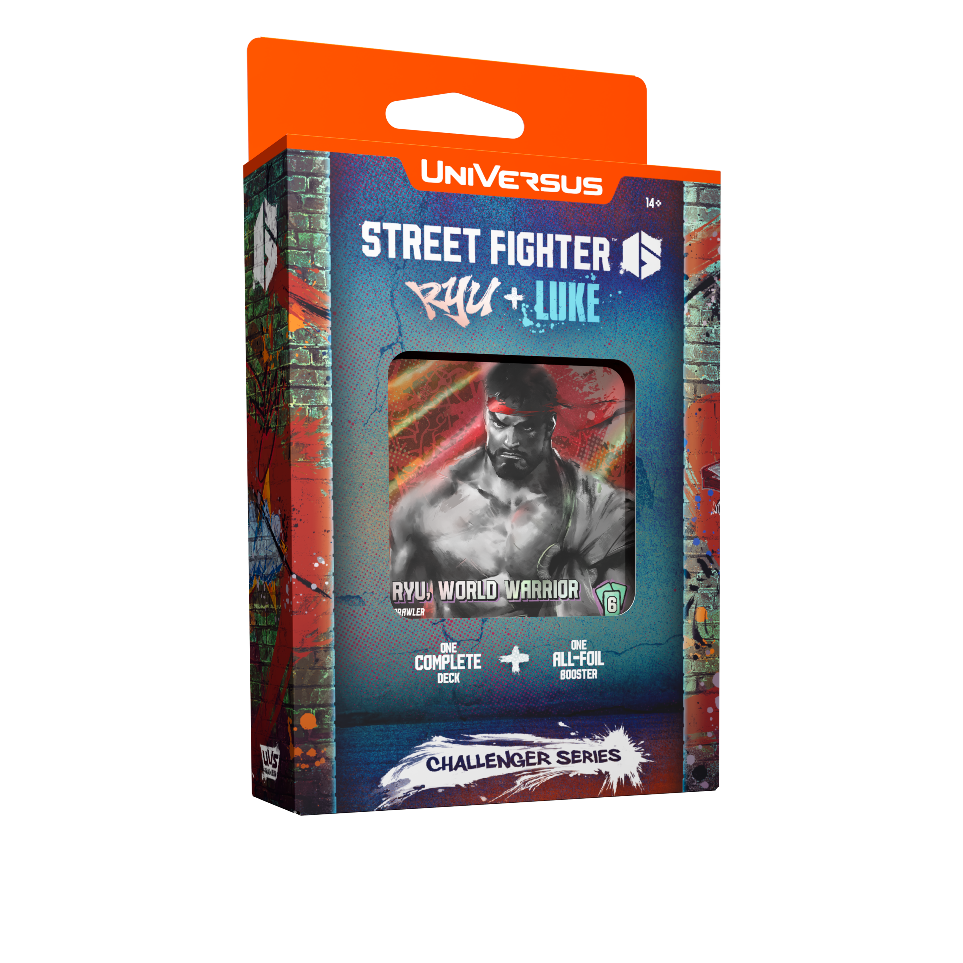 Universus CCG: Street Fighter Challenger Deck Ryu + Luke Universus CCG: Street Fighter Challenger Deck Ryu + Luke