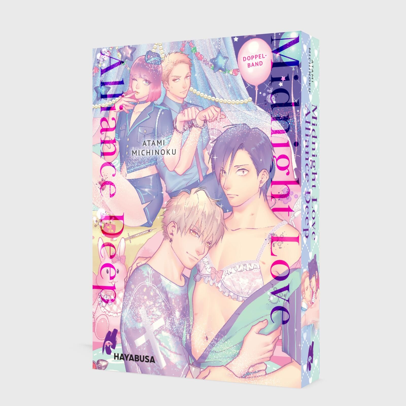 Midnight Love Alliance Deep (2in1) Manga, Yaoi, Romanze, Liebesgeschichte, Band-Box