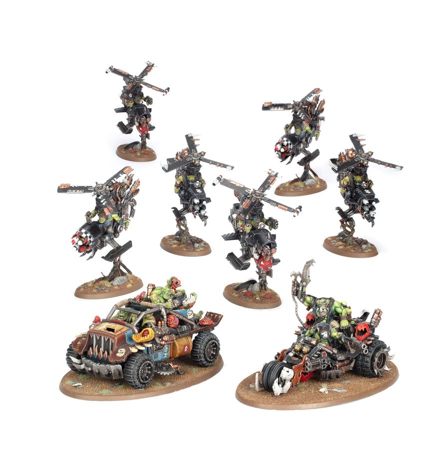 Miniature, Wächter, Ork, Waffenwagen, Raupe