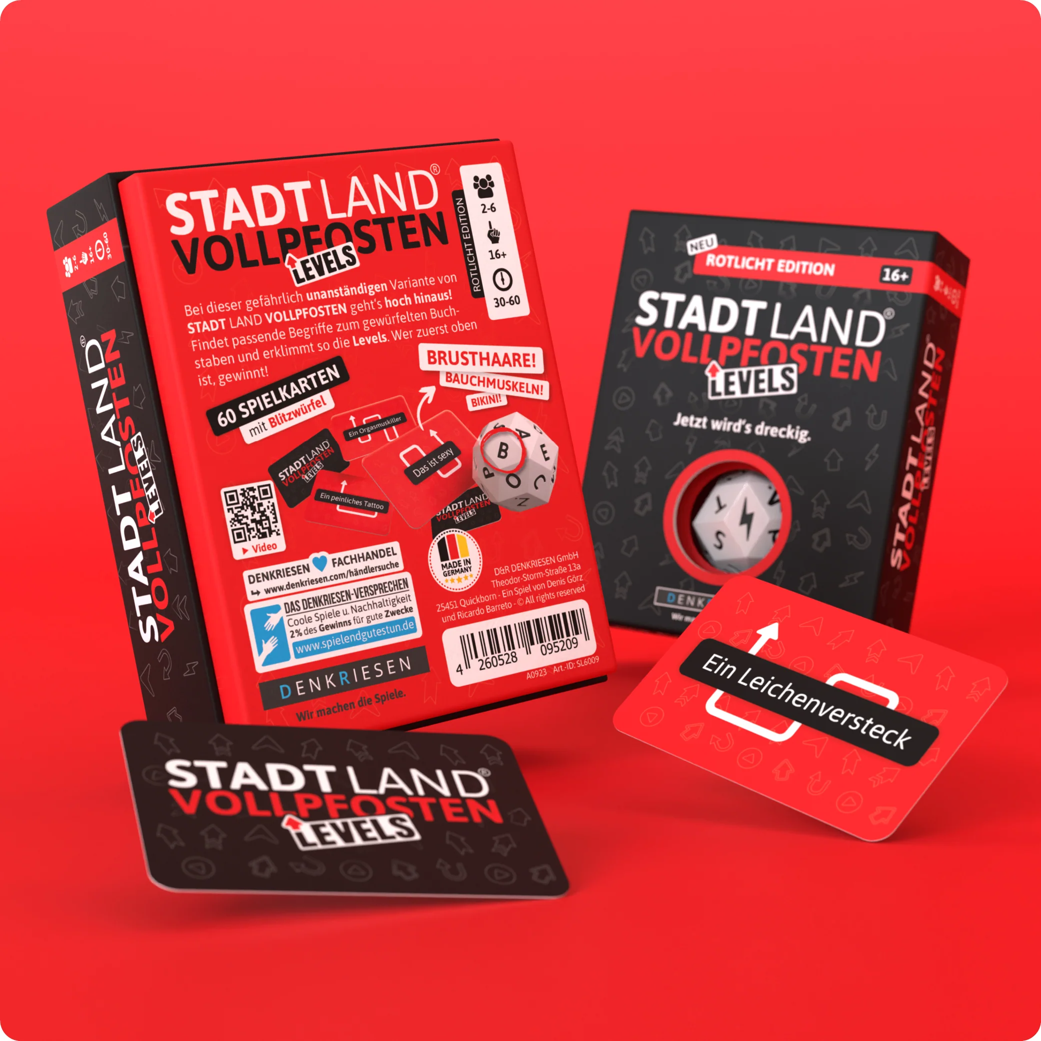 Stadt Land Vollpfosten: Levels - Rotlicht Edition