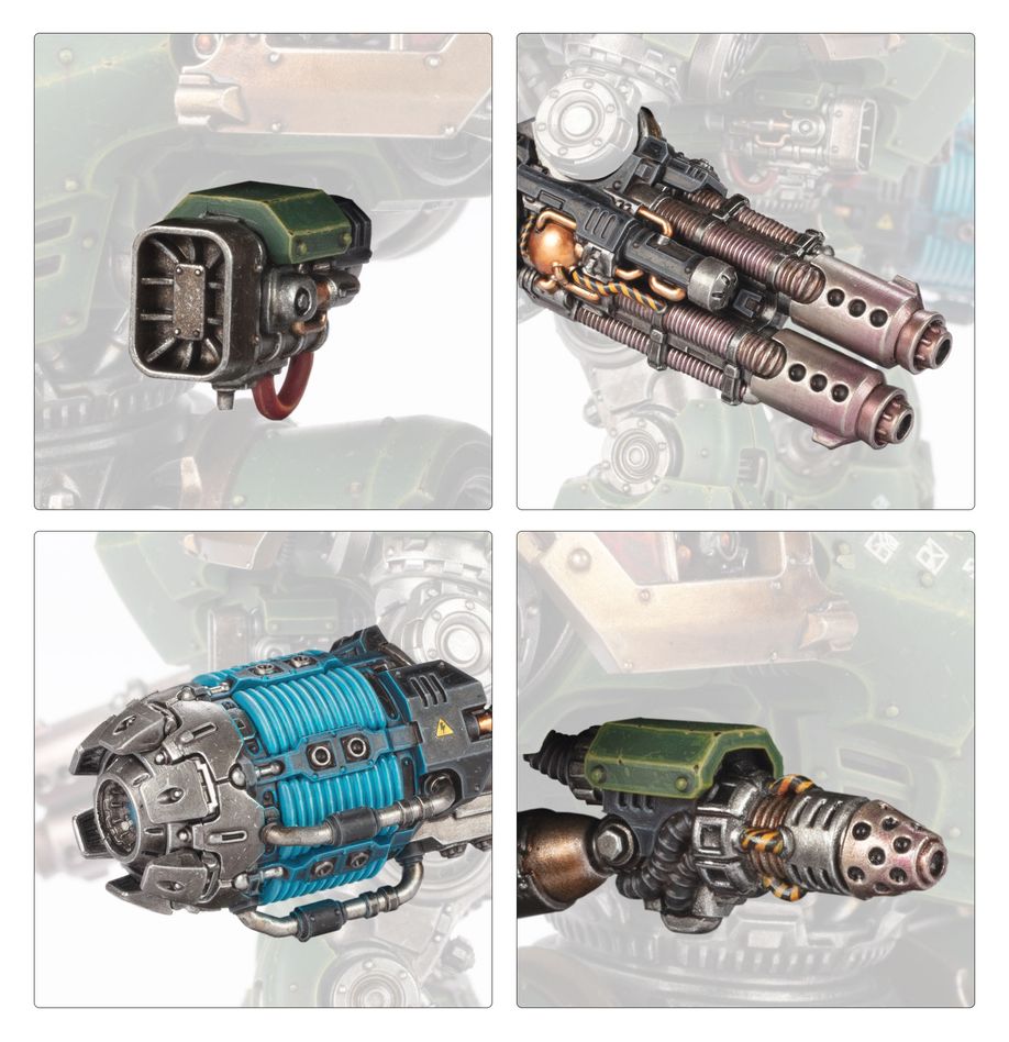 Horus Heresy: Legiones Astartes - Saturnine Dreadnought Weapons Chiron (MO)