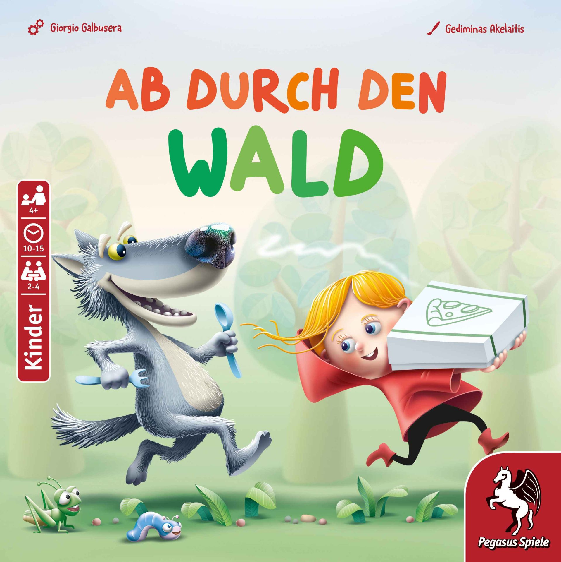 Kinderbuch, Wald, Karton+Pizza?, Kek?, Charakter?