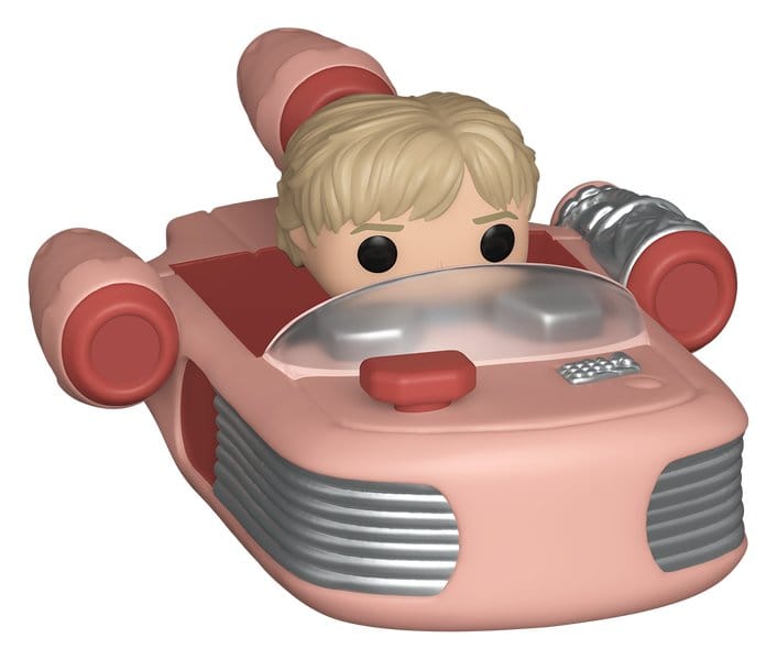 Star Wars: POP Bitty 5er Set Luke Skywalker 8-Bit & Arcade /Darth Vader/Luke Skywalker & Speeder Spielzeugauto, Rennwagen, Pink, Kinderspielzeug, Miniatur