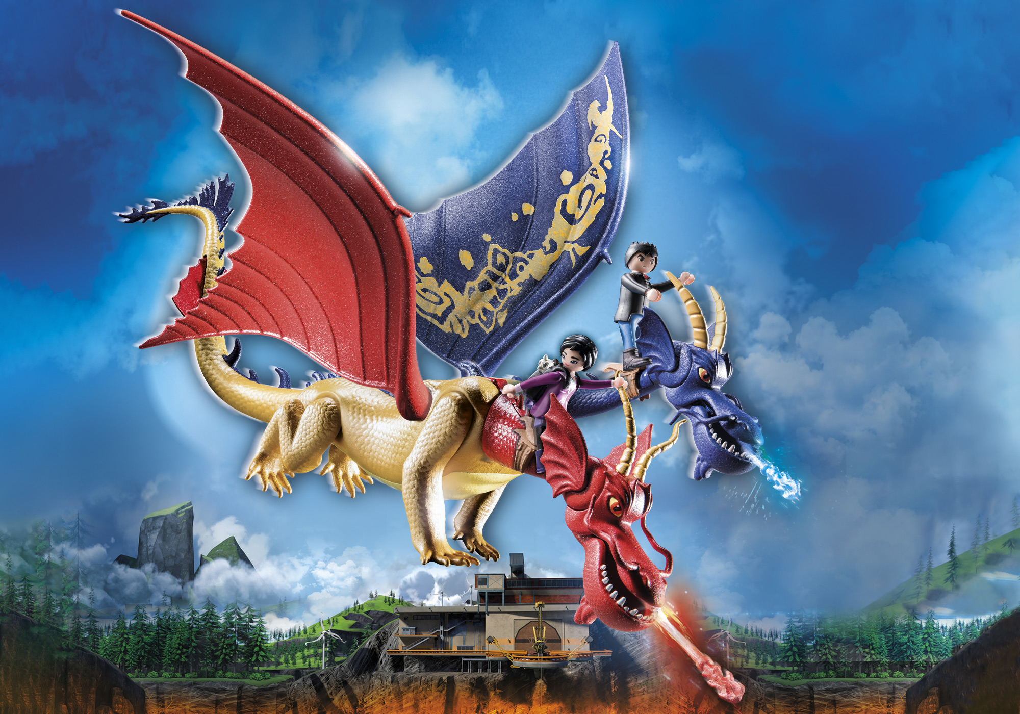 Playmobil: Dragons - Nine Realms Wu & Wei mit Jun