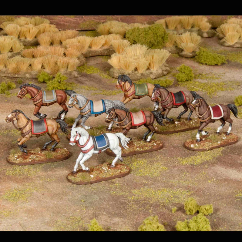 Wargames Atlantic: General Accoutrements Horses