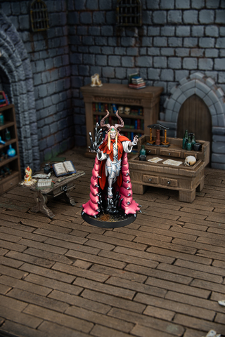 figur, magier, robe, stufe, buchregal