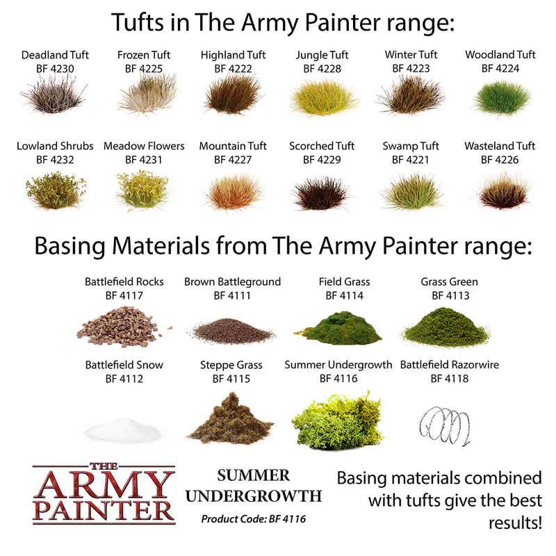 Army Painter: Battlefields - Summer UnderGrowth (neu)