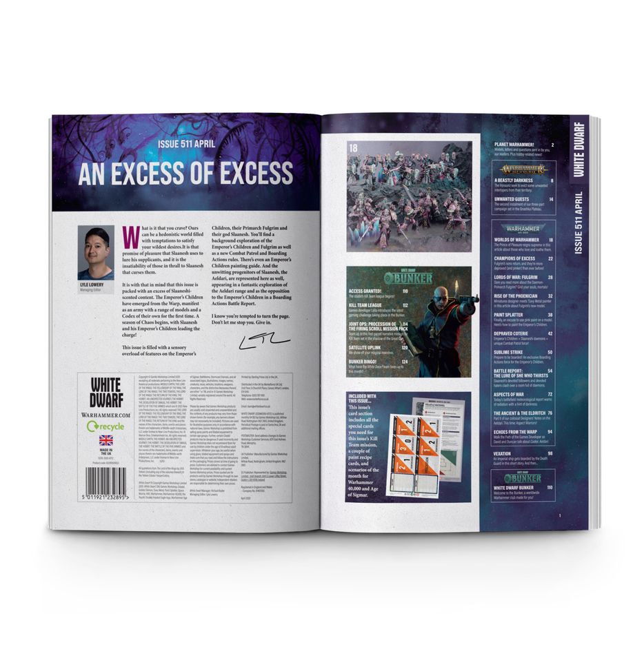 White Dwarf: 2025 April #511 engl. White Dwarf: 2025 April #511 engl.