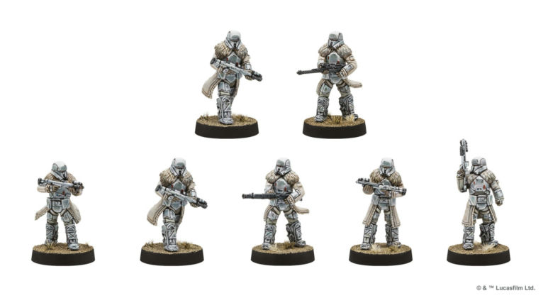 Star Wars: Legion - Range Troopers Miniaturfiguren, Gestapelte Soldaten, Space Marines, Rüstungsfiguren, Kampfhaltungen